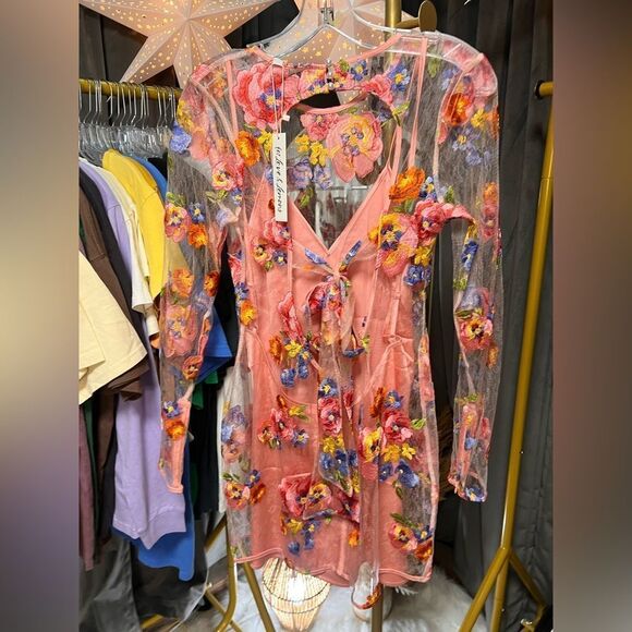 For Love and Lemons Percy Mini Dress - Picture 6 of 7